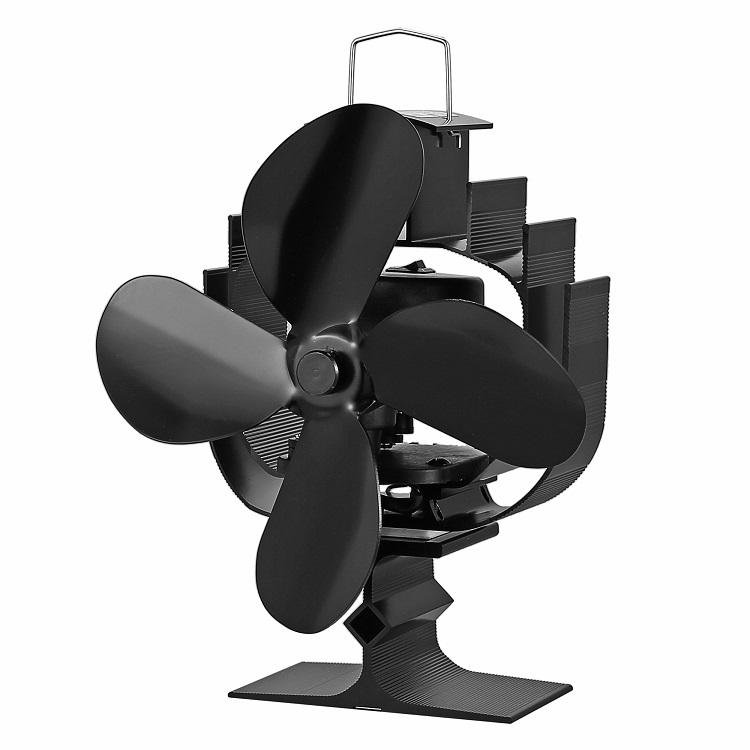 Osillating stove fan